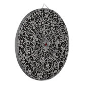 William Morris Grapevine Blad Patroon Dartbord (Voorkant Links)
