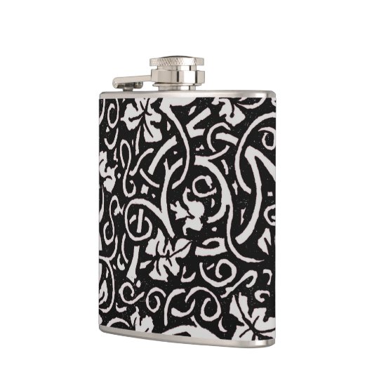 William Morris Grapevine Blad Patroon Heupfles (Links)