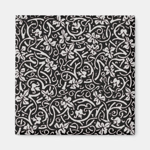 William Morris Grapevine Blad Patroon Magneet