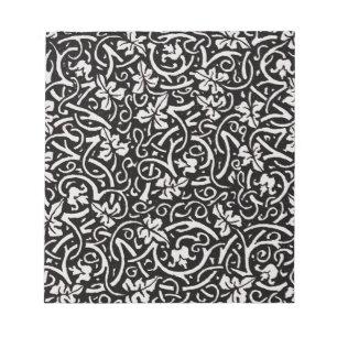 William Morris Grapevine Blad Patroon Notitieblok