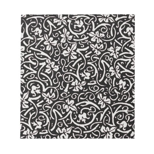 William Morris Grapevine Blad Patroon Notitieblok (Voorkant)