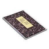 William Morris Grapevine Blad Patroon Notitieboek (Rechterzijde)