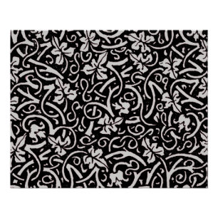 William Morris Grapevine Blad Patroon Perfect Poster