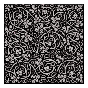 William Morris Grapevine Blad Patroon Perfect Poster