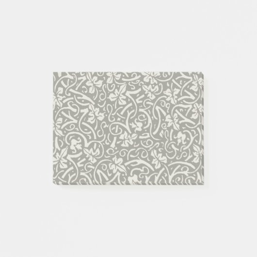 William Morris Grapevine Blad Patroon Post-it® Notes (Voorkant)