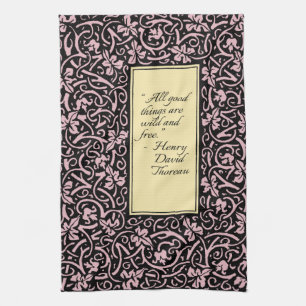 William Morris Grapevine Blad Patroon Theedoek