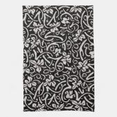 William Morris Grapevine Blad Patroon Theedoek (Verticaal)