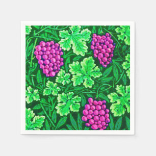 William Morris Grapevine, Magenta en Green Servet