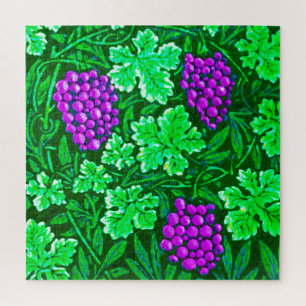 William Morris Grapevine, Paars en groen Legpuzzel