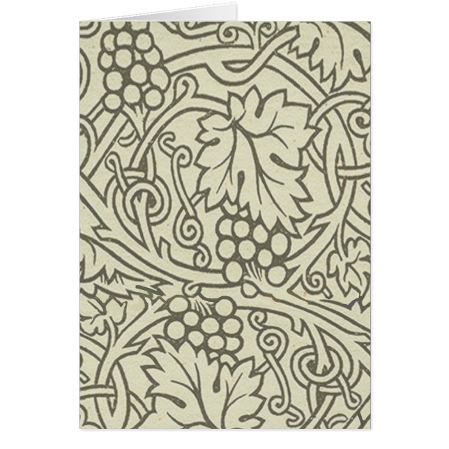 William Morris Grapevine Sage Wallpaper (Voorkant)