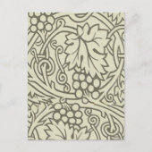 William Morris Grapevine Sage Wallpaper Briefkaart (Voorkant)