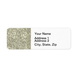 William Morris Grapevine Sage Wallpaper Etiket