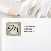 William Morris Grapevine Sage Wallpaper Etiket (Insitu)