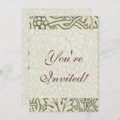 William Morris Grapevine Sage Wallpaper Kaart (Voorkant / Achterkant)