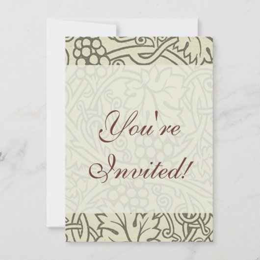 William Morris Grapevine Sage Wallpaper Kaart (Voorkant)