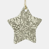William Morris Grapevine Sage Wallpaper Keramisch Ornament (Rechts)