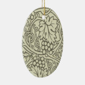 William Morris Grapevine Sage Wallpaper Keramisch Ornament (Rechts)