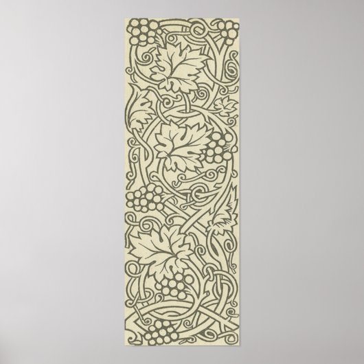 William Morris Grapevine Sage Wallpaper Poster (Voorkant)
