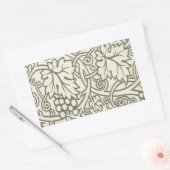 William Morris Grapevine Sage Wallpaper Rechthoekige Sticker (Envelop)