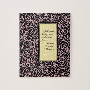 William Morris Grapevine Wallpaper Pattern Legpuzzel