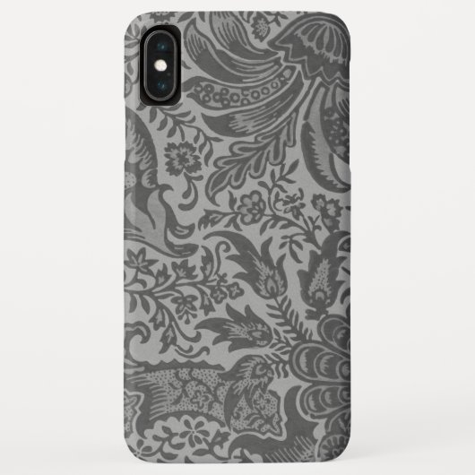  William Morris Gray Botanical Case-Mate iPhone Case (Achterkant)