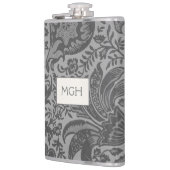 William Morris Gray Botanical Flask Heupfles (Links)