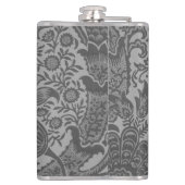 William Morris Gray Botanical Flask Heupfles (Achterkant)