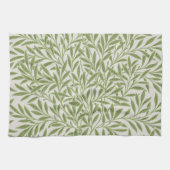 William Morris Green Floral Botanical Pattern Theedoek (Horizontaal)