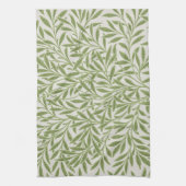 William Morris Green Floral Botanical Pattern Theedoek (Verticaal)