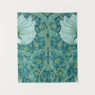 William Morris - Green Pimpernel Pattern Wandkleed