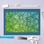 William Morris GREEN Tissue Paper Tissuepapier (Craft)