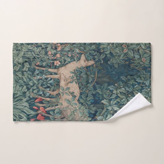 William Morris Greenery (Serviette à main)