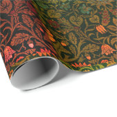  william morris greenery floral cadeaupapier (Rol Hoek)