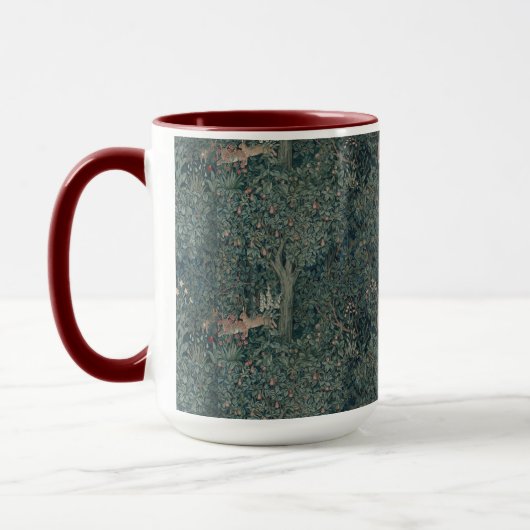 William Morris Greenery Forest Animals Mok (Links)