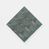  William Morris Greenery Forest Animals Servet (Hoek)