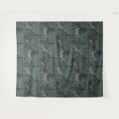  William Morris Greenery Forest Animals Wandkleed (Voorkant (horizontaal))