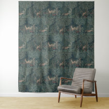  William Morris Greenery Forest Animals