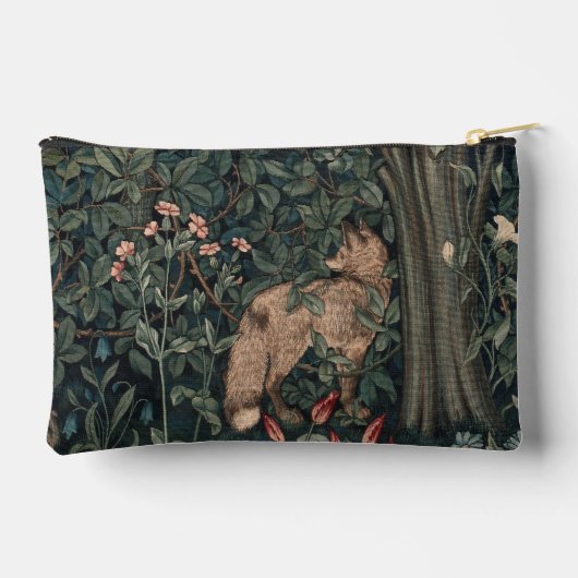 William Morris Greenery Fox Wildlife Etui (Achterkant)