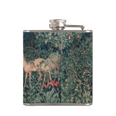 William Morris Greenery Fox Wildlife Heupfles (Achterkant)