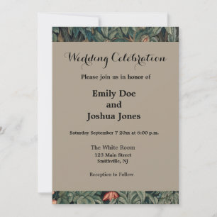 William Morris Greenery Fox Wildlife Kaart