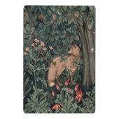 William Morris Greenery Fox Wildlife Mini Klembord (Achterkant)