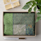 William Morris Grid Collage Decoupage Papier (Geschenk)