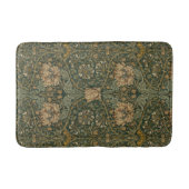 William Morris: Groene kamperfoelie badmat (Voorkant)