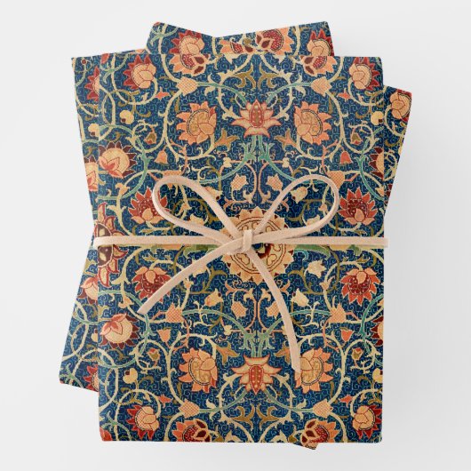 William Morris Holland Park Carpet Pattern Inpakpapier Vel (In situ)