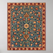 William Morris Holland Park Carpet Pattern Poster (Voorkant)