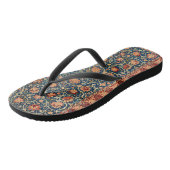 William Morris Holland Park Carpet Pattern Teenslippers (Schuin)