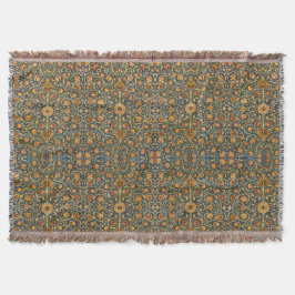 William Morris Holland Park Vintage Tapijt Vloerkl Deken