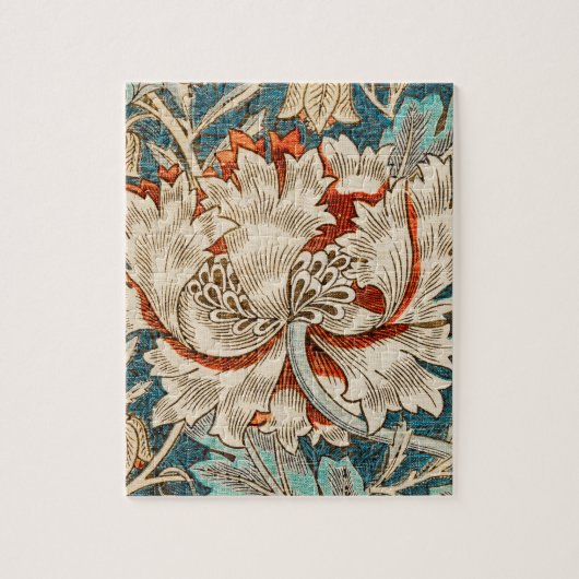 William Morris' Honeysuckle (1876) Legpuzzel (Verticaal)