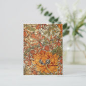 William Morris Honeysuckle Briefkaart (Staand voorkant)