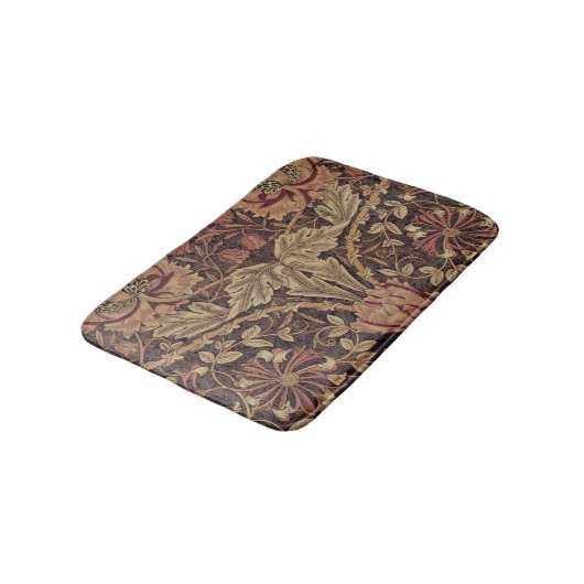 William Morris Honeysuckle Classic Engelse kunst Badmat (Gekanteld)